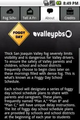 FoggyDay android App screenshot 0